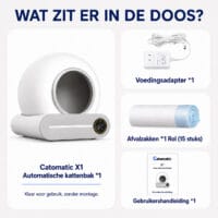 Catomatic X1 inhoud verpakking