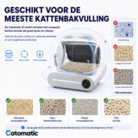 Catomatic X1 kattenbakvulling