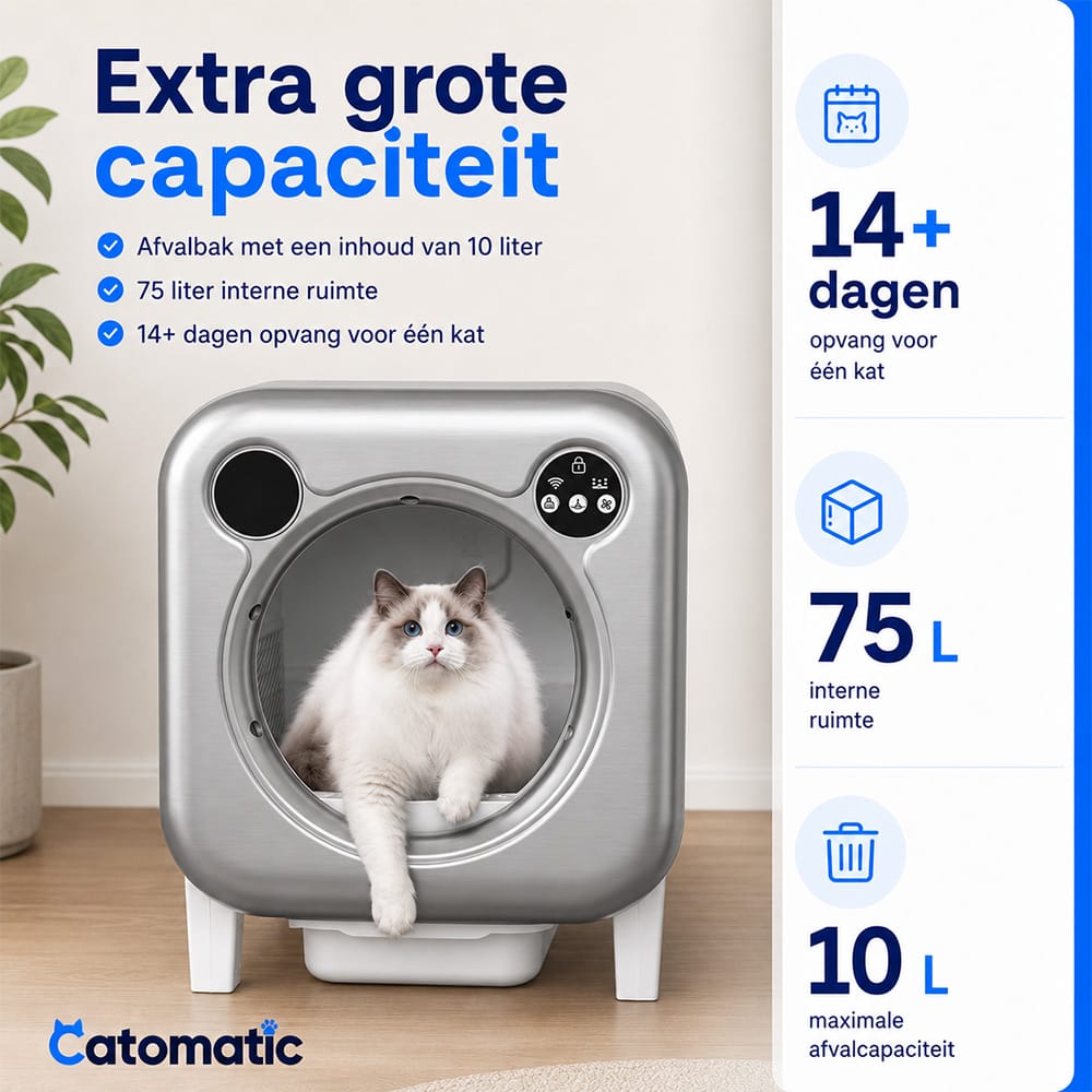 Catomatic X2 eigenschappen Catomatic X2 eigenschappen
