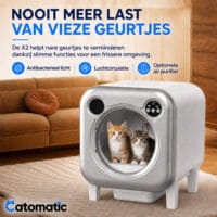 Catomatic X2 geurvermindering Catomatic X2 geurvermindering