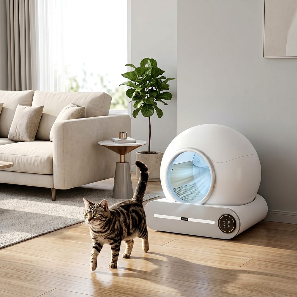 Altijd een schone kattenbak